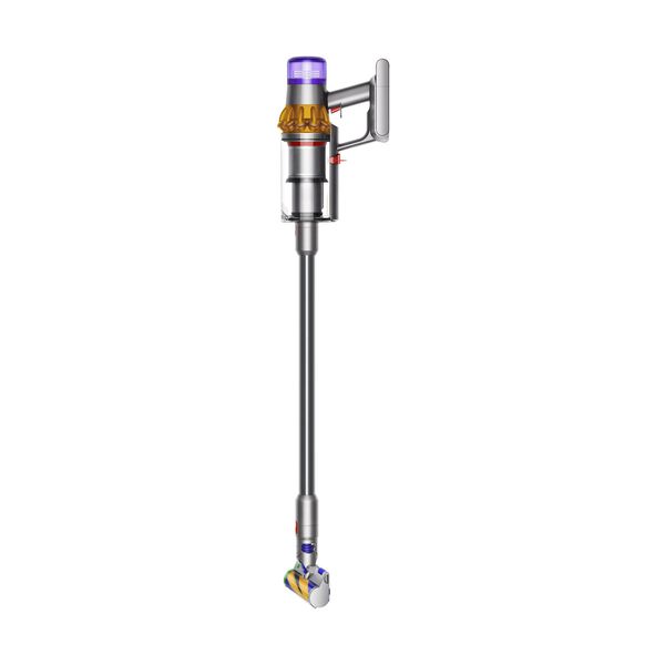 Dyson V15 Absolute Detect Yellow/Iron/Nickel Σκούπα Stick Επαναφορτιζόμενη